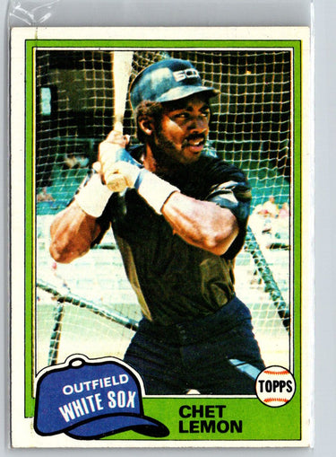 1981 Topps #242 Chet Lemon V61