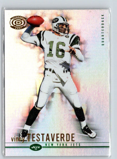 2001 Pacific Dynagon #66 Vinny Testaverde Premiere Date #/135 V61