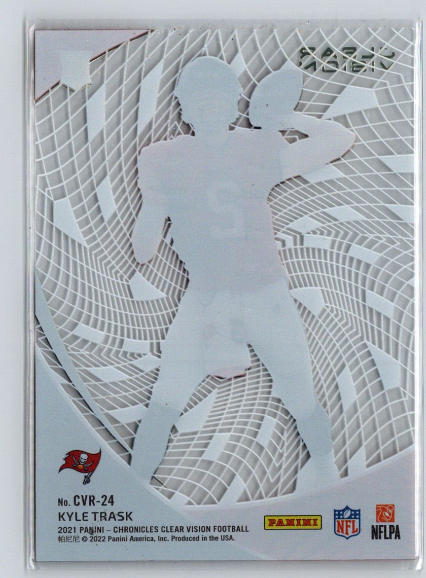 2021 Panini Chronicles #CVR-24 Kyle Trask Clear Vision Rookies V62