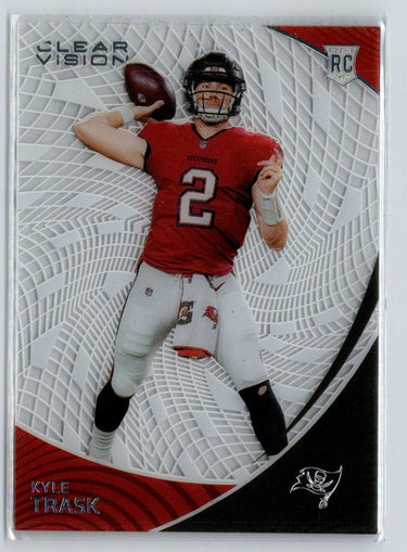 2021 Panini Chronicles #CVR-24 Kyle Trask Clear Vision Rookies V62