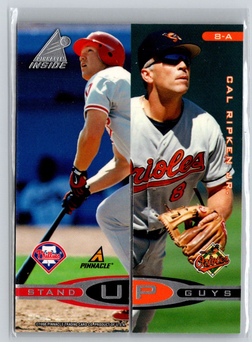 1998 Pinnacle Inside Cal Ripken Jr. Ken Caminiti Chipper Jones Stand Up Guys V63