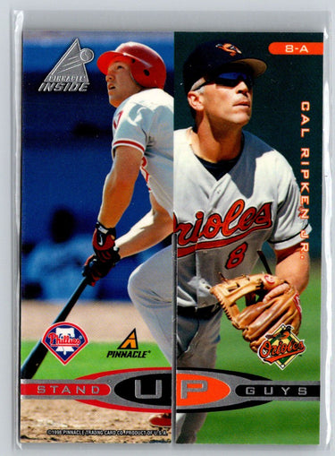 1998 Pinnacle Inside Cal Ripken Jr. Ken Caminiti Chipper Jones Stand Up Guys V63
