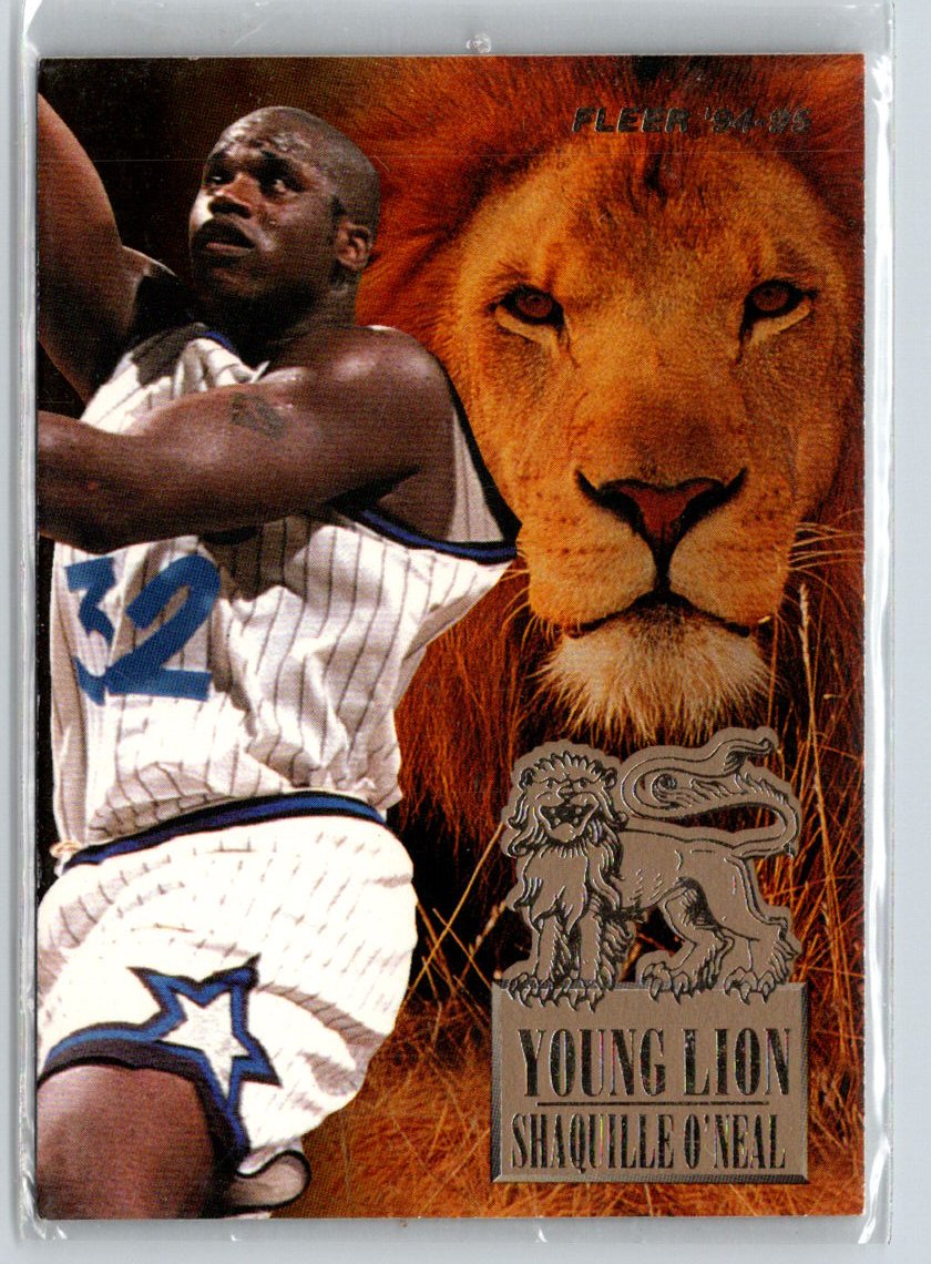 1994-95 Fleer #5 Shaquille O'Neal Young Lions V64