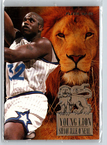 1994-95 Fleer #5 Shaquille O'Neal Young Lions V64
