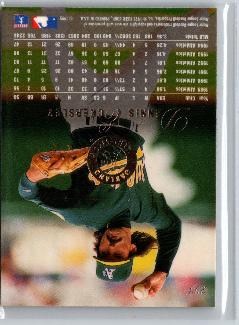 1995 Flair #293 Dennis Eckersley V64