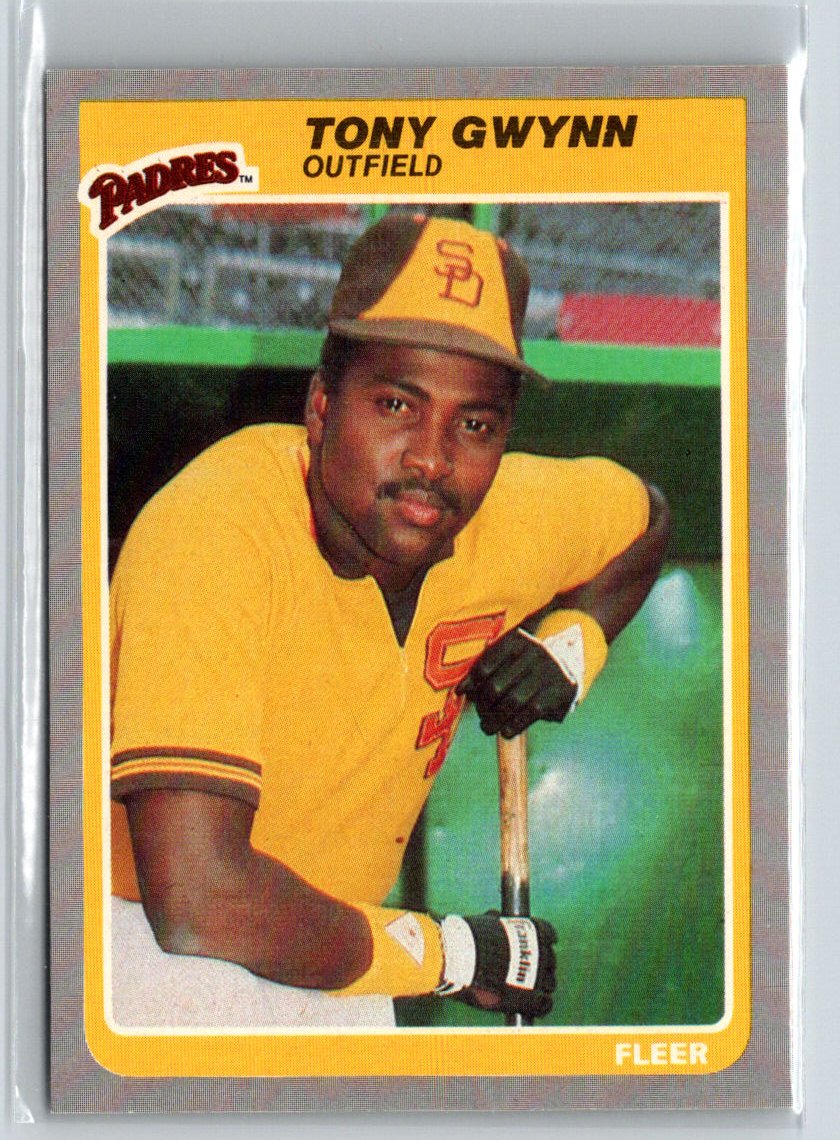 1985 Fleer #34 Tony Gwynn V65