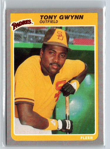 1985 Fleer #34 Tony Gwynn V65
