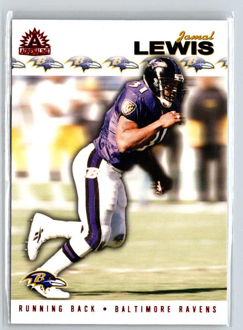 2002 Pacific Adrenaline #20 Jamal Lewis V65