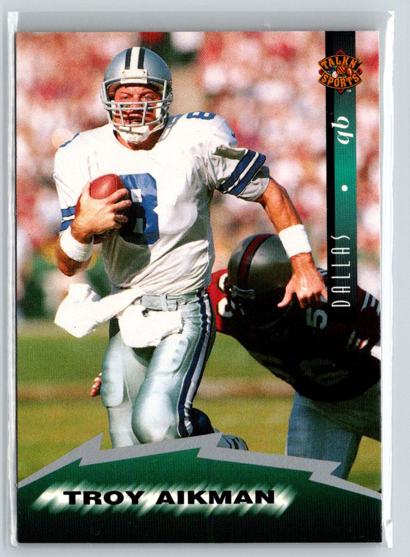 1997 Score Board Talk N' Sports #4 Troy Aikman V66