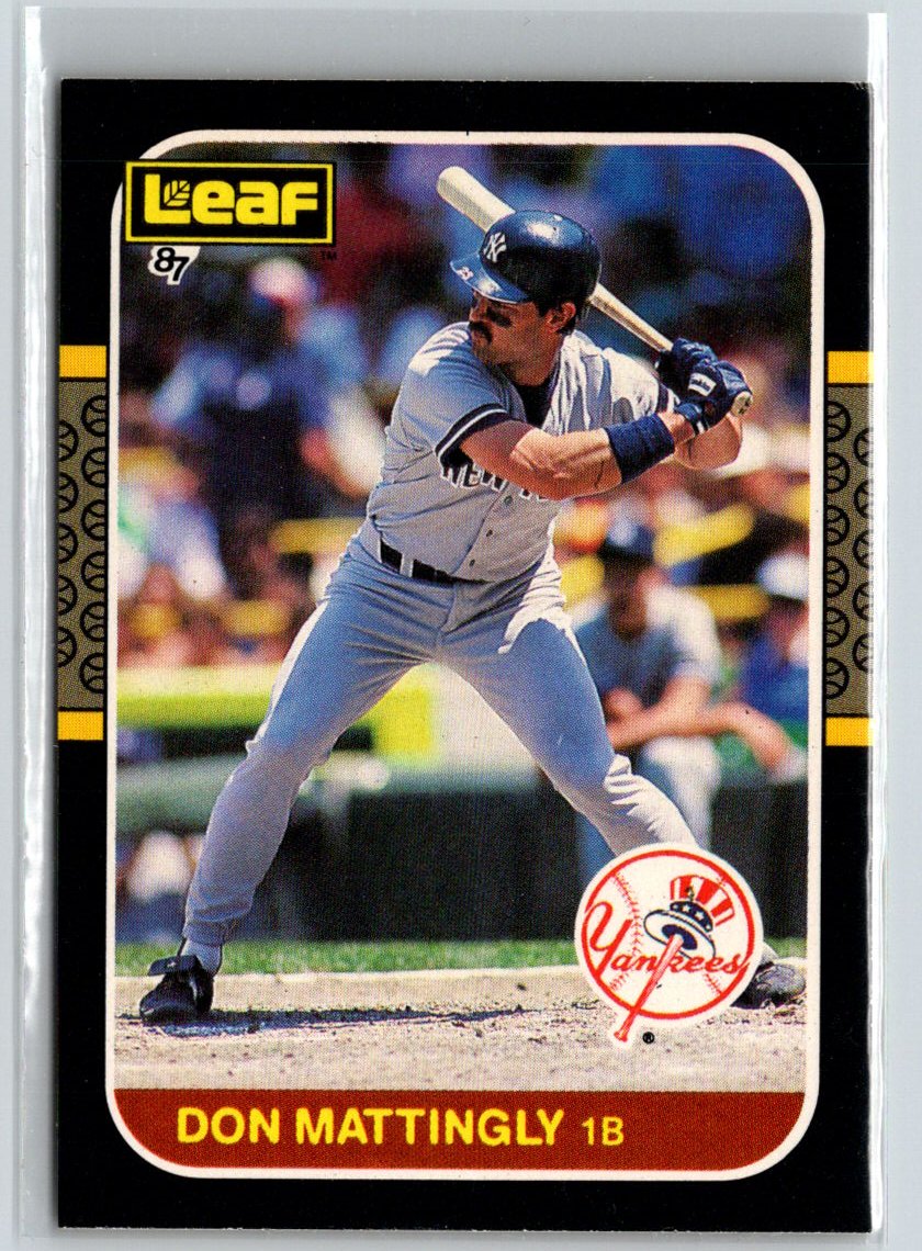 1987 Leaf #150 Don Mattingly V66