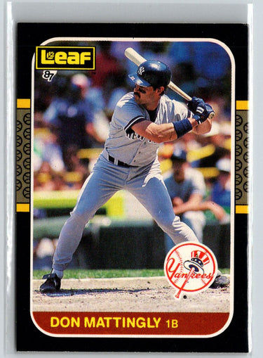 1987 Leaf #150 Don Mattingly V66