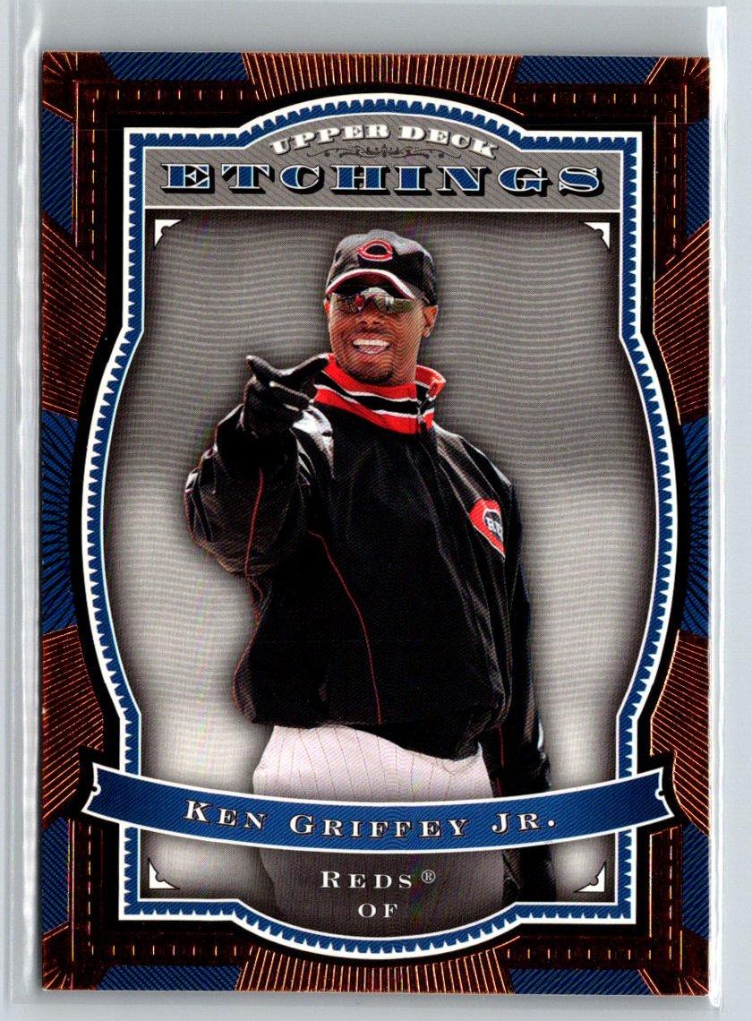 2004 Upper Deck Etchings #6 Ken Griffey Jr. V66