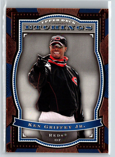 2004 Upper Deck Etchings #6 Ken Griffey Jr. V66