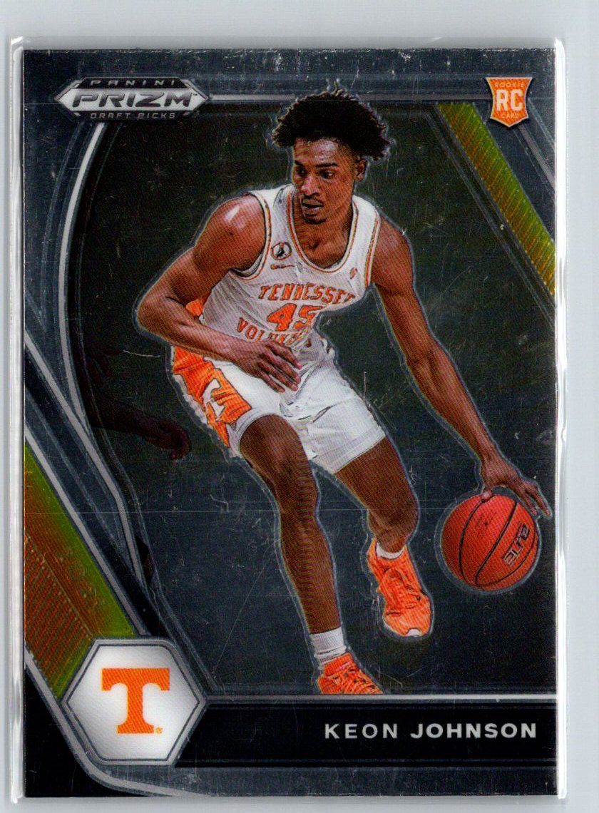 2021 Panini Prizm Draft Picks #7 Keon Johnson V67