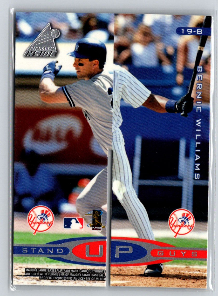 1998 Pinnacle Inside #19-A / 19-B Derek Jeter Stand Up Guys V67