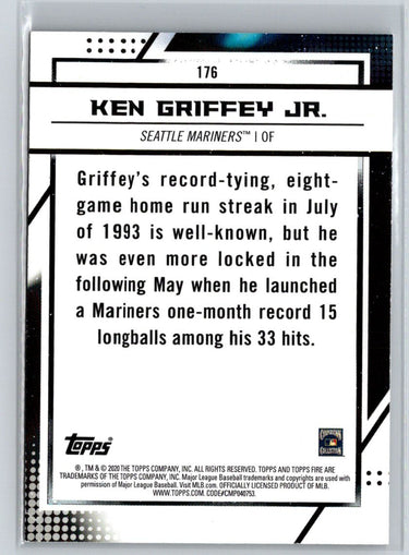 2020 Topps Fire #176 Ken Griffey Jr. V68