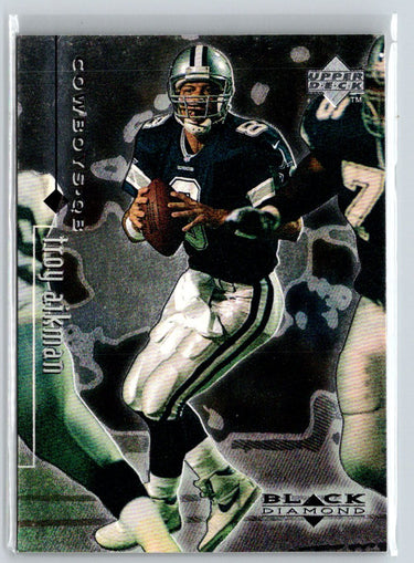 1998 Upper Deck Black Diamond Rookie Edition #22 Troy Aikman V68