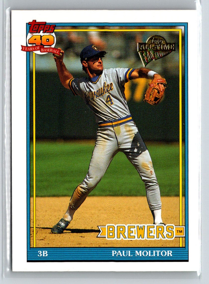 2003 Topps All-Time Fan Favorites #24 Paul Molitor V69