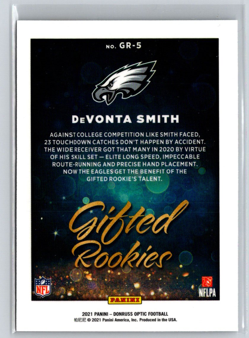 2021 Donruss Optic #GR-5 DeVonta Smith Gifted Rookies V69