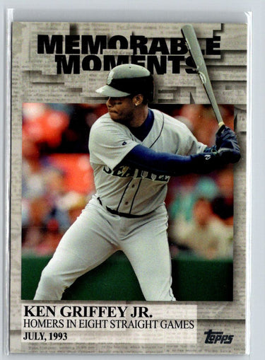 2017 Topps #MM-48 Ken Griffey Jr. Memorable Moments V70