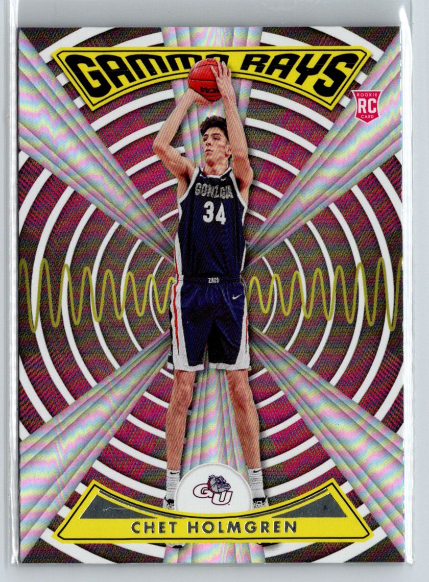 2022 Panini Chronicles Draft Picks #ZG-CHE Chet Holmgren Gamma Rays W01