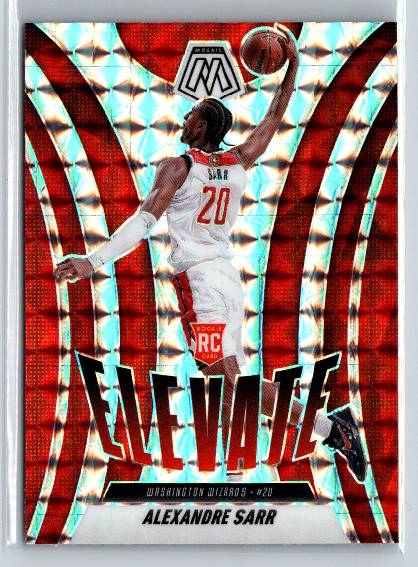 2024-25 Panini Mosaic #7 Alexandre Sarr Elevate Mosaic W01