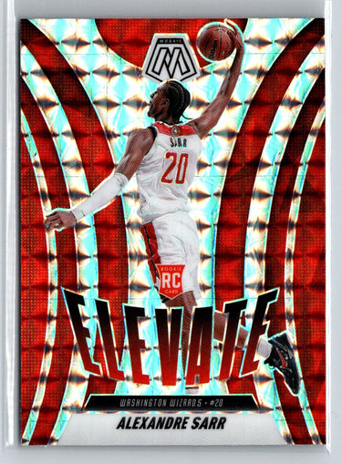 2024-25 Panini Mosaic #7 Alexandre Sarr Elevate Mosaic W01