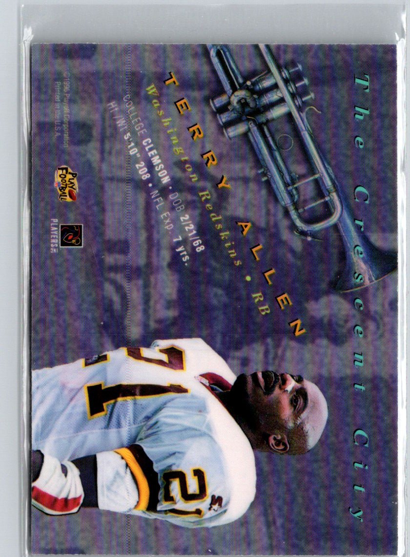 1997 Playoff Super Bowl Card Show #NNO Terry Allen W02
