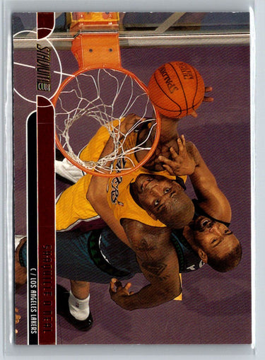 2001-02 Stadium Club #34 Shaquille O'Neal Parallel W02