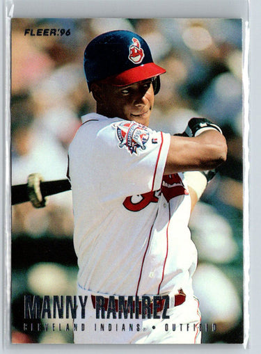 1996 Fleer #99 Manny Ramirez W03