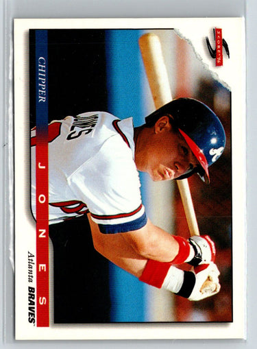 1996 Score #322 Chipper Jones W03