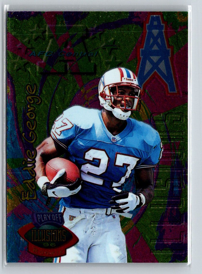 1996 Playoff Illusions #65 Eddie George W04