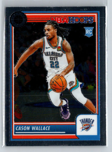 2023-24 Hoops Premium Stock #76 Cason Wallace W12