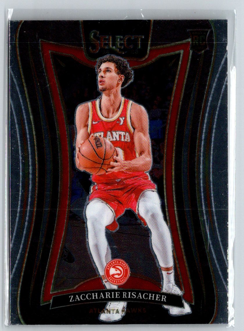 2024-25 Panini Select #379 Zaccharie Risacher W12