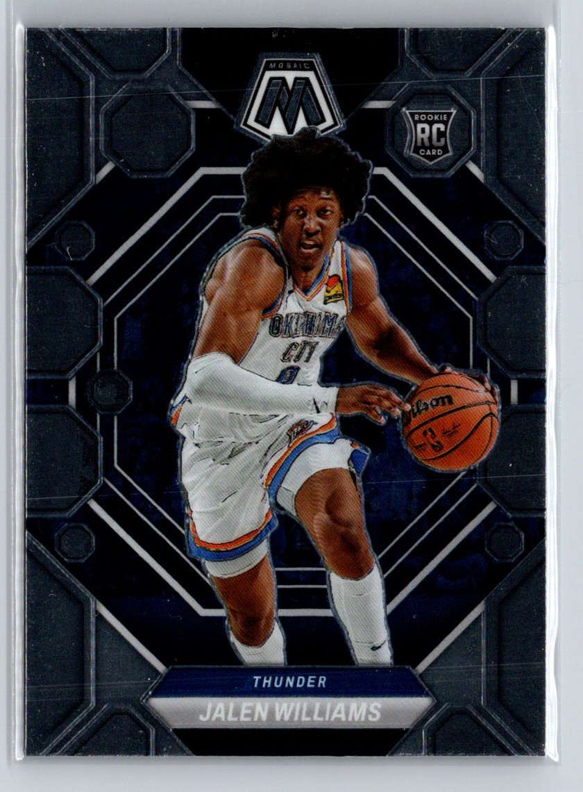2022-23 Panini Mosaic #217 Jalen Williams W13