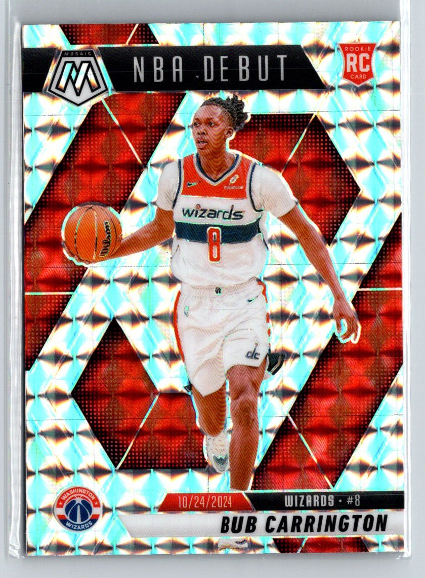 2024-25 Panini Mosaic #259 Bub Carrington W13