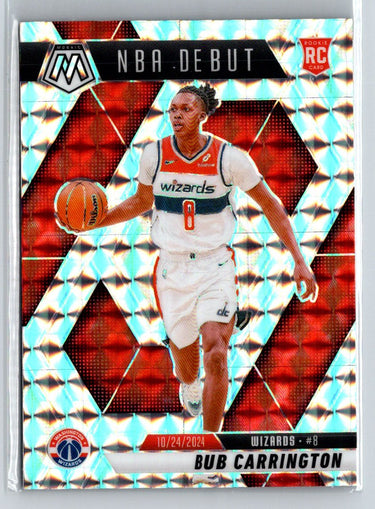 2024-25 Panini Mosaic #259 Bub Carrington W13