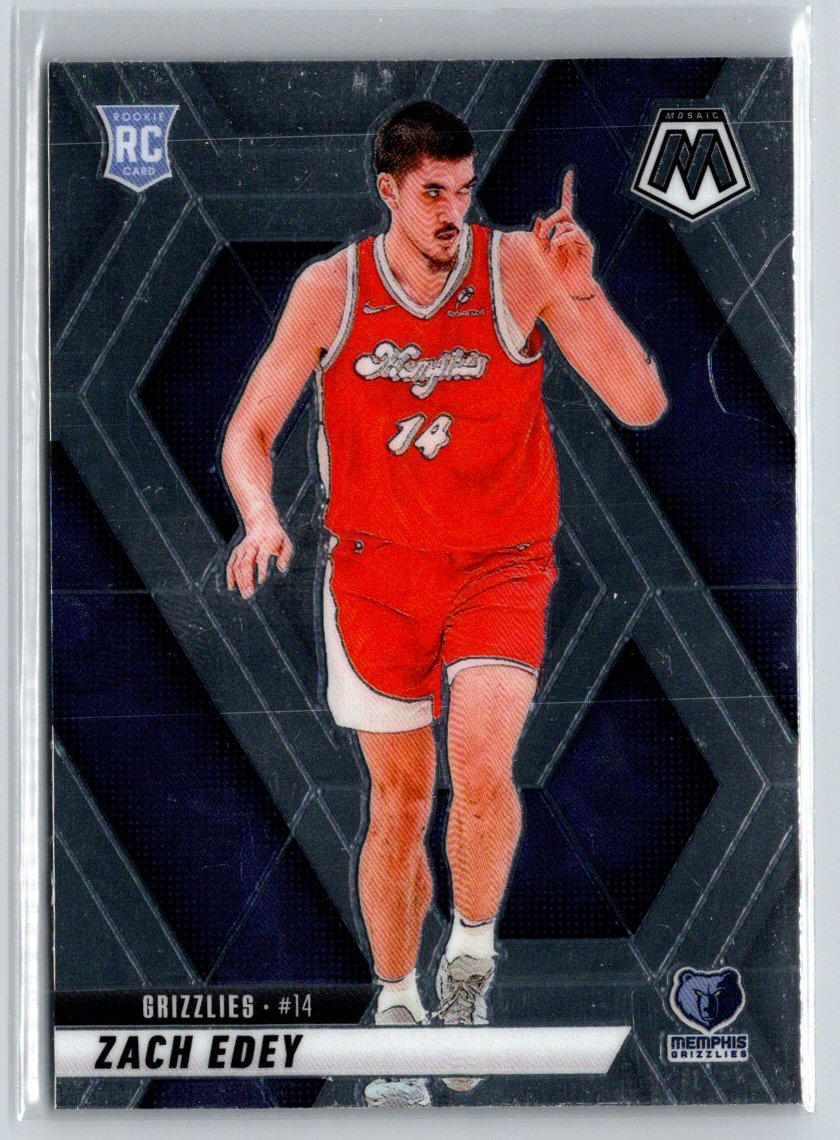 2024-25 Panini Mosaic #248 Zach Edey W14