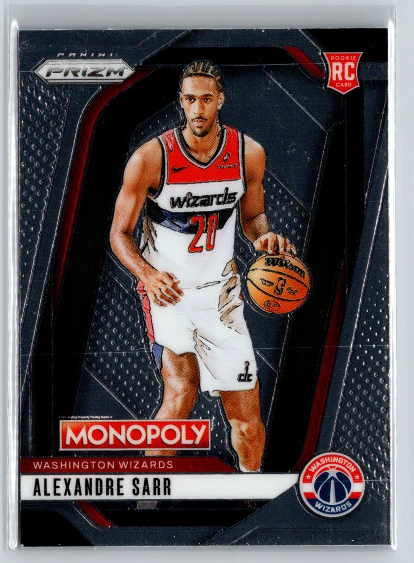 2024-25 Panini Prizm Monopoly #86 Alexandre Sarr W14