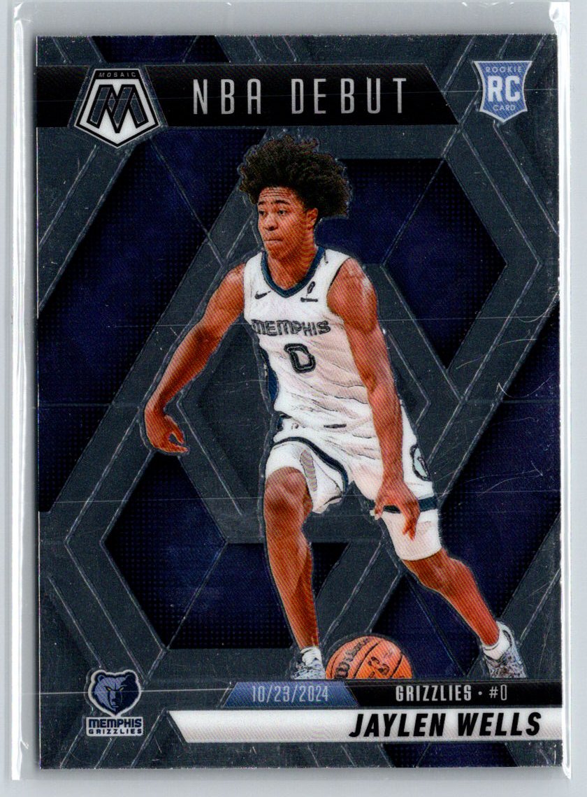 2024-25 Panini Mosaic #260 Jaylen Wells W14