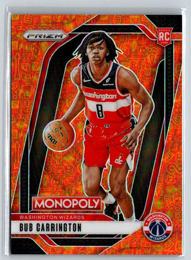 2024-25 Panini Prizm Monopoly #87 Bub Carrington Millionaire Club #/1499 W14