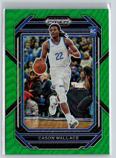 2023 Panini Prizm Draft Picks #12 Cason Wallace Green W14