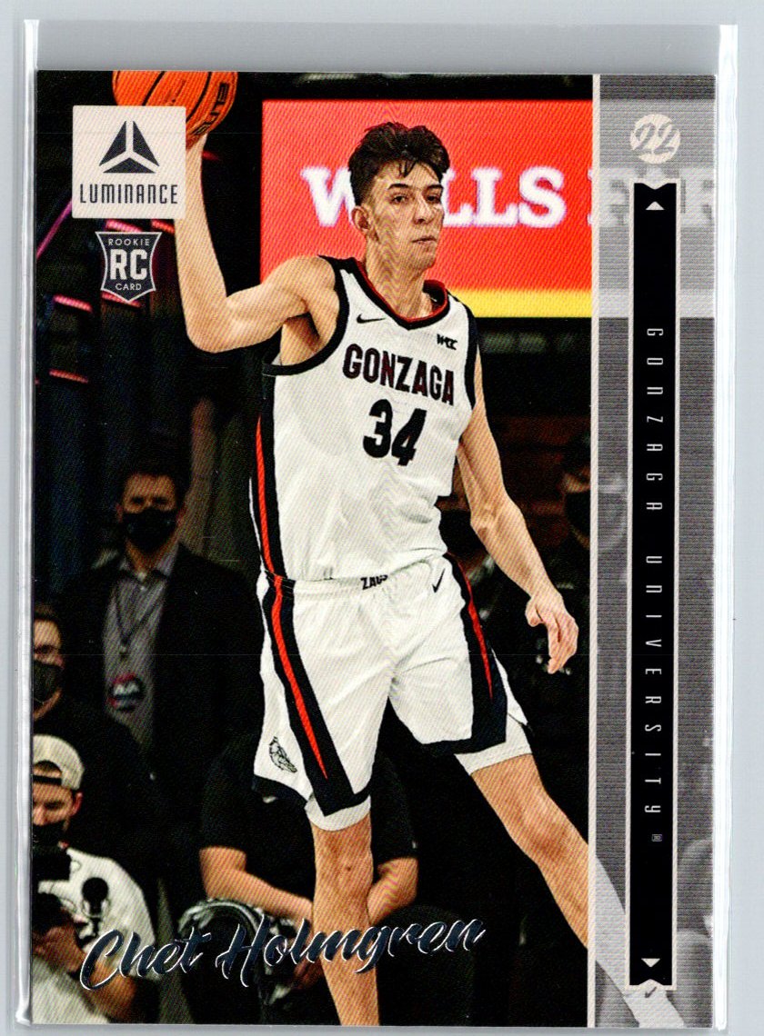 2022 Panini Chronicles Draft Picks #26 Chet Holmgren Luminance Pink W15