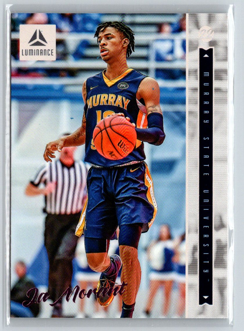 2022 Panini Chronicles Draft Picks #23 Ja Morant Luminance Pink W15
