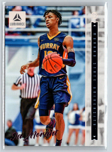 2022 Panini Chronicles Draft Picks #23 Ja Morant Luminance Pink W15