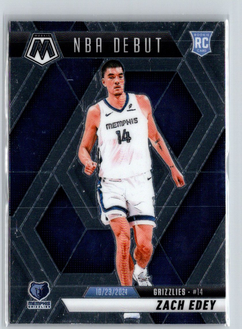 2024-25 Panini Mosaic #251 Zach Edey W15