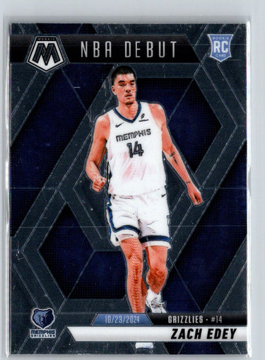 2024-25 Panini Mosaic #251 Zach Edey W15