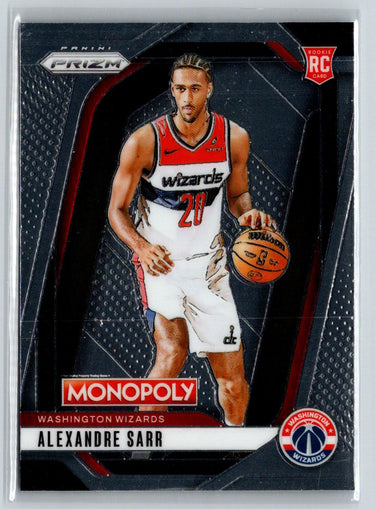 2024-25 Panini Prizm Monopoly #86 Alexandre Sarr W15