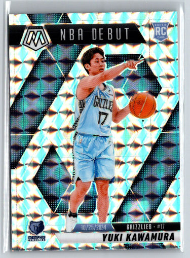 2024-25 Panini Mosaic #265 Yuki Kawamura Mosaic W16