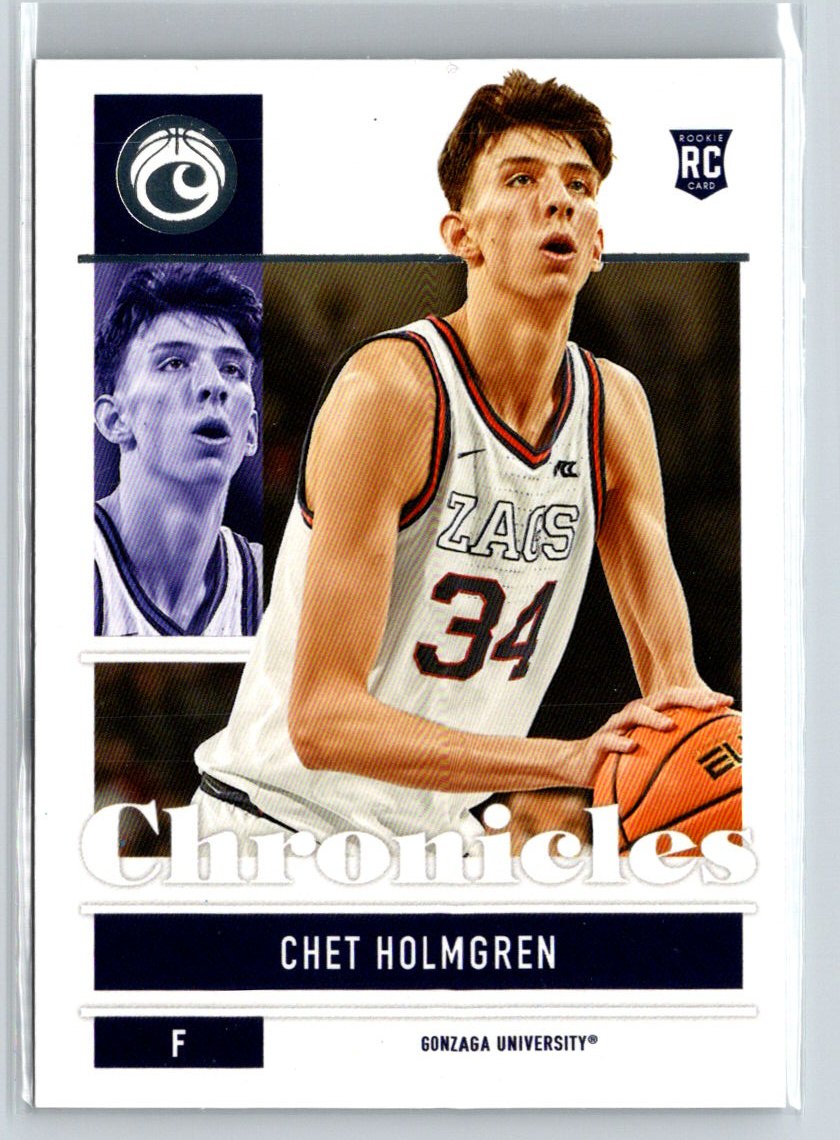 2022 Panini Chronicles Draft Picks #1 Chet Holmgren Bronze W16